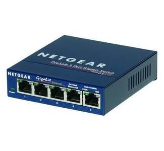 Netgear Prosafe GS105 - Prosafe 5 port 10/100/1000Mbit Lanswitch unmanaged